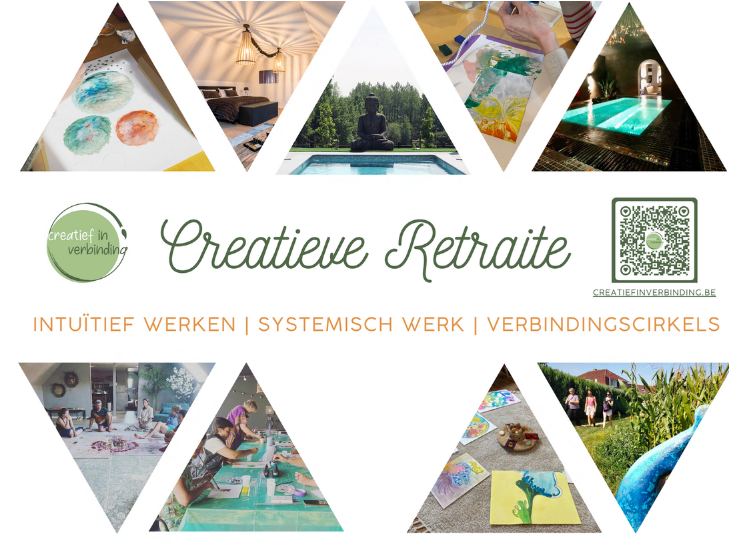 Creatieve retraite flyer Creatieve retraite flyer