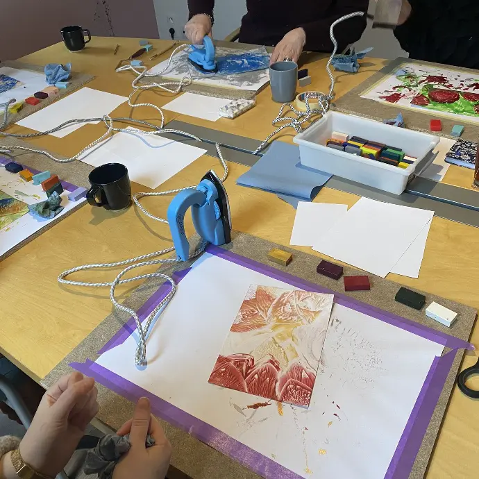 Workshop Encaustic Painting