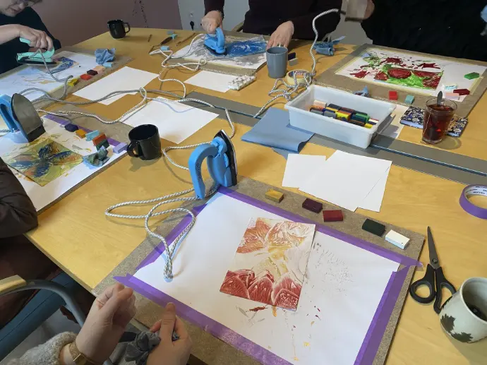 schilderen met bijeenwas, encaustic art