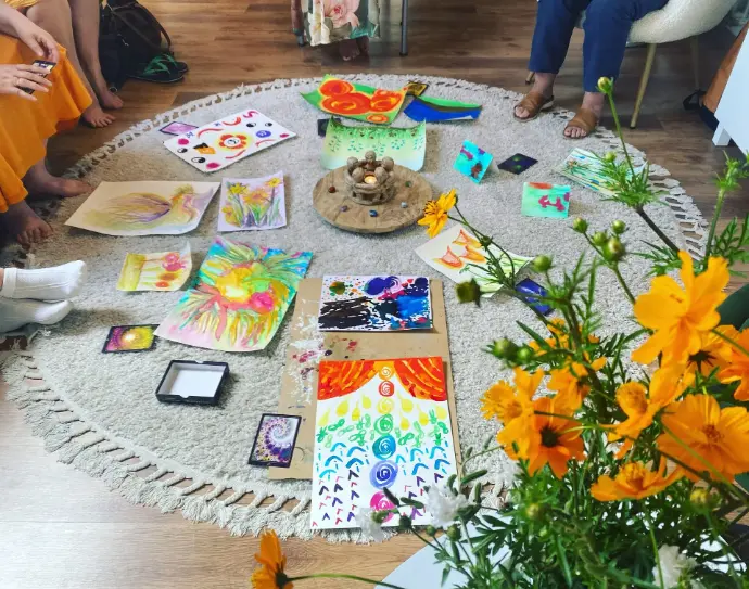 workshop intuïtief schilderen