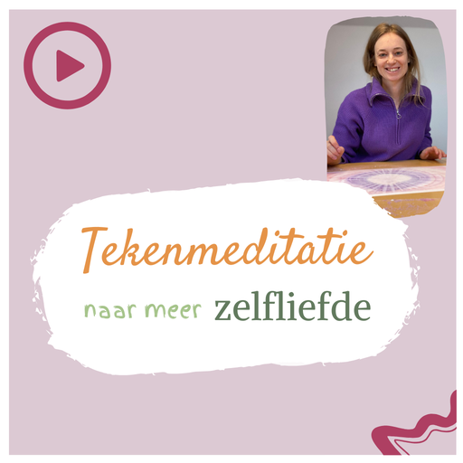 Tekenmeditatie naar meer zelfliefde