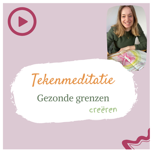 Tekenmeditatie gezonde grenzen creëren